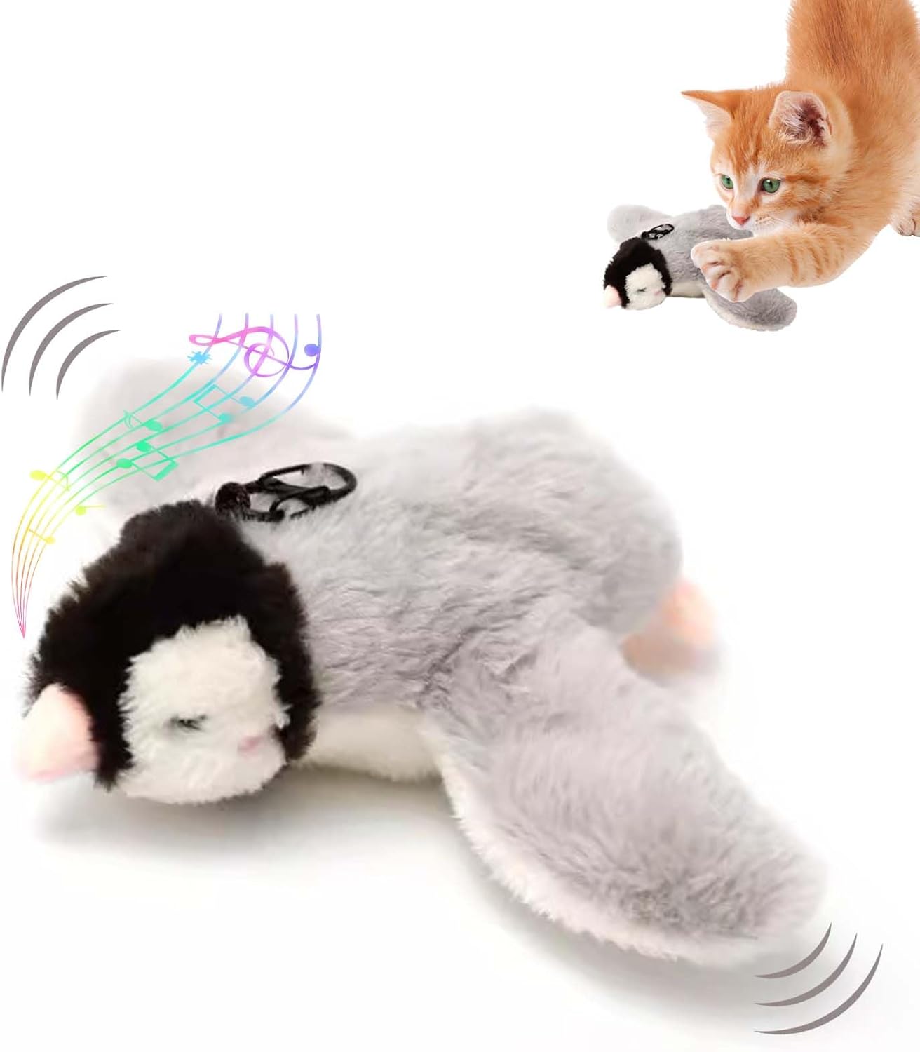 インタラクティブなさえずり鳥の猫のおもちゃ、新登場のインタラクティブな羽ばたくさえずり鳥の猫のおもちゃ、室内で退屈している猫のための羽ばたく鳥の猫のおもちゃ、羽ばたく鳥の猫のおもちゃ