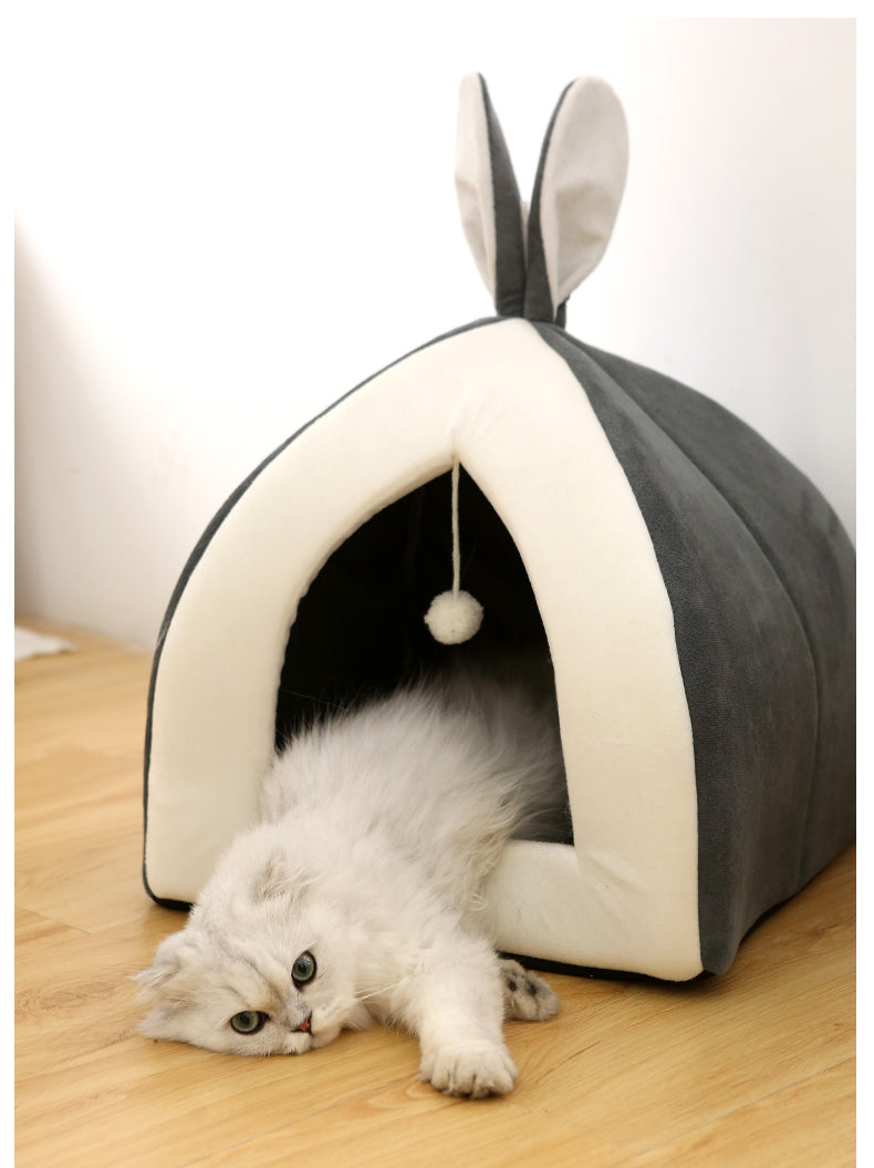 猫用ベッド四季通用