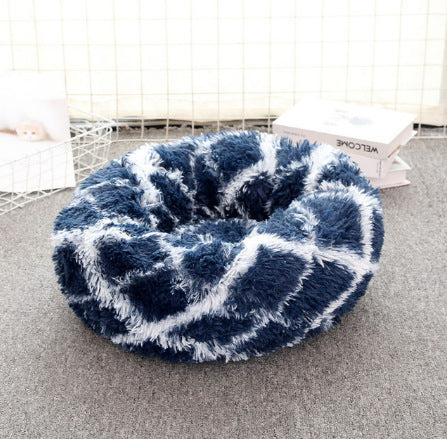 丸型ペット用寝床マット 猫用寝床 犬小屋