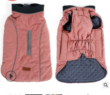 レトロ調あったかペット服