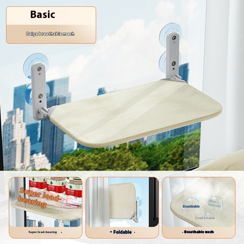 吸盤式猫ハンモック ベランダ猫用ベッド