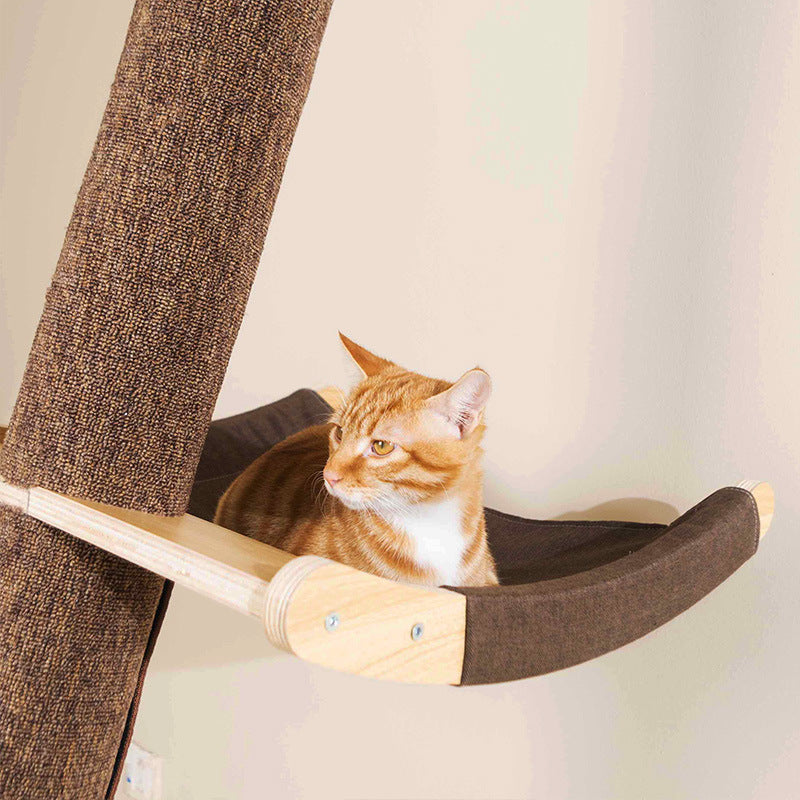 動画返金 無垢材 大型猫用キャットタワー 猫砂 猫の木 猫用棚