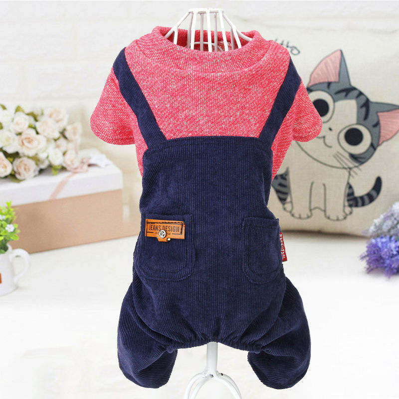 ペット服 犬用 四脚つなぎ ペット服