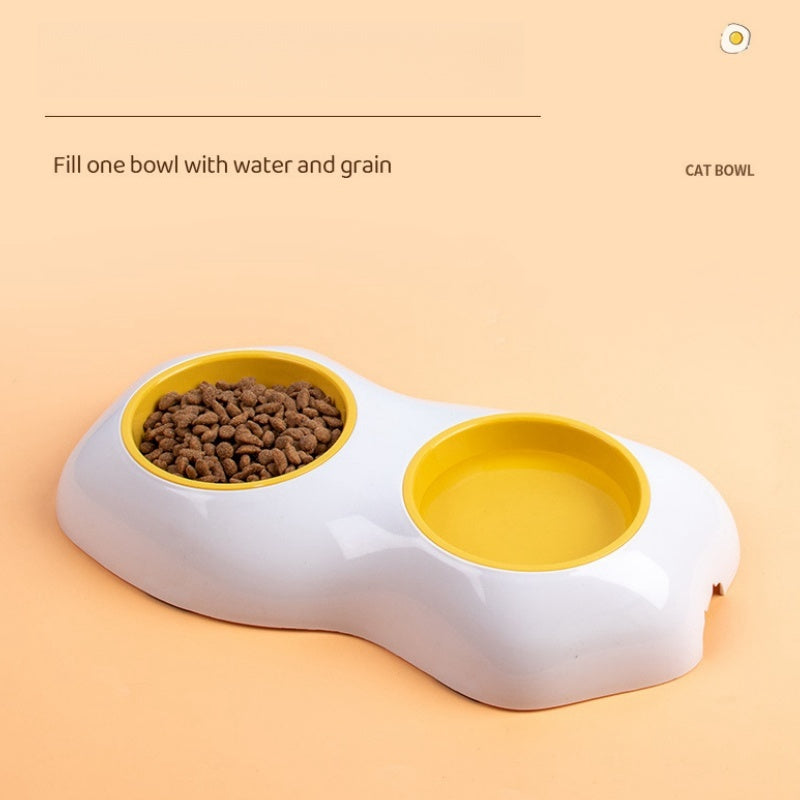 ダブルドッグボウル ペット用給水器・餌やりボウル 転倒防止 子犬用ペットフィーダー ペット用品 アクセサリー ペットグッズ