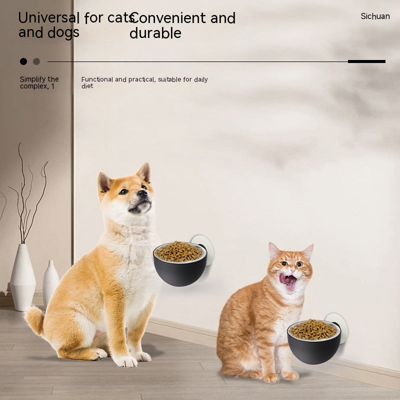 マグネット式ペットボウル 猫餌入れ 犬用食器 ペット用品