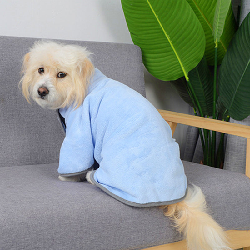 速乾性ペット吸水タオル犬用バスローブ ペット犬用バスタオル 犬猫用マイクロファイバー吸水ペット乾燥タオル ペット用品