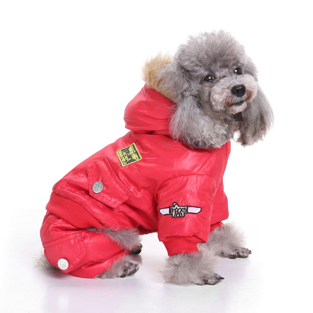 四本足の犬用服