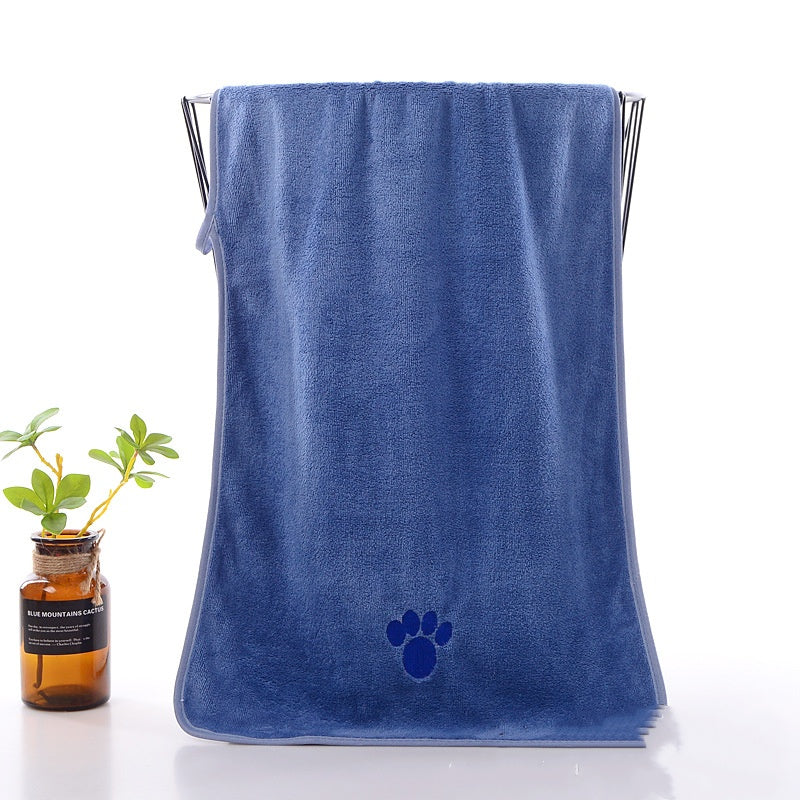 ポリエステル製ペット猫犬用速乾性バスタオル