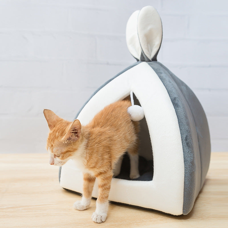 猫用ベッド四季通用