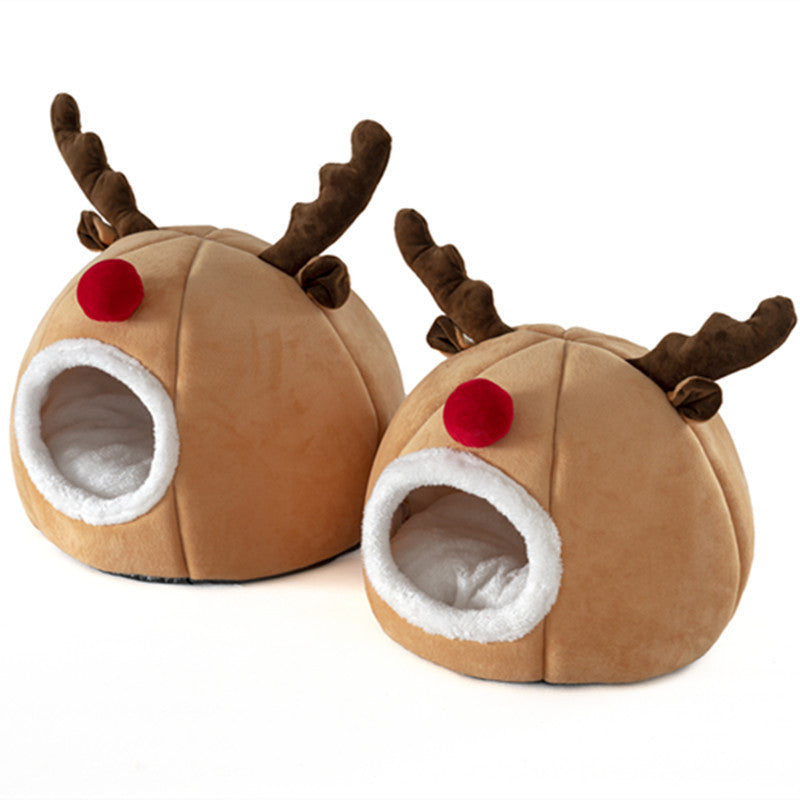 ペット用テント クリスマス トナカイ 犬小屋