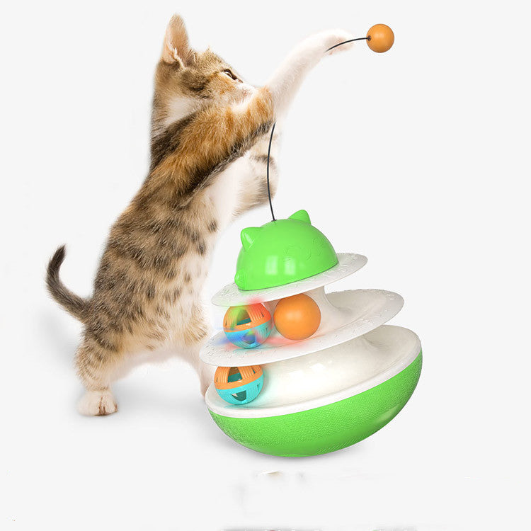 猫用トラックおもちゃ