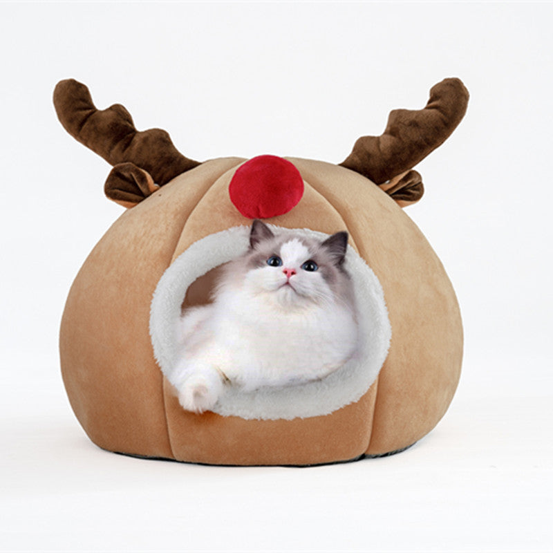 ペット用テント クリスマス トナカイ 犬小屋