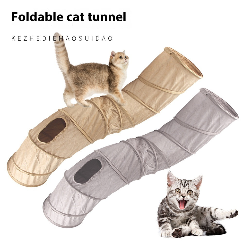 猫トンネル ペットおもちゃ 猫用トンネル 折りたたみ可能 猫のドリルバケツおもちゃ