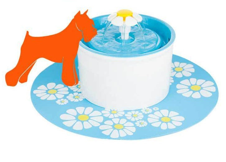 ファッショナブル自動給水器犬猫用給水機ペットボウル飲水器フィルター付き