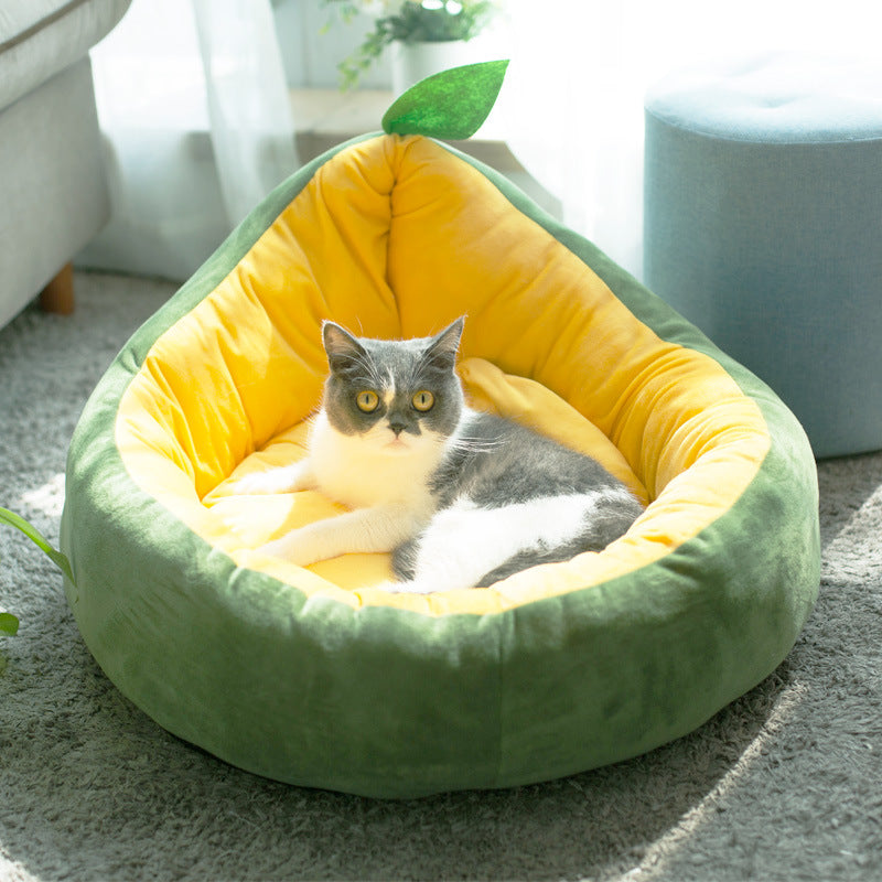 冬用ふわふわ犬猫兼用寝袋