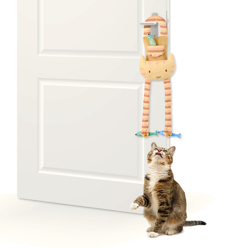 猫のドアノブおもちゃ