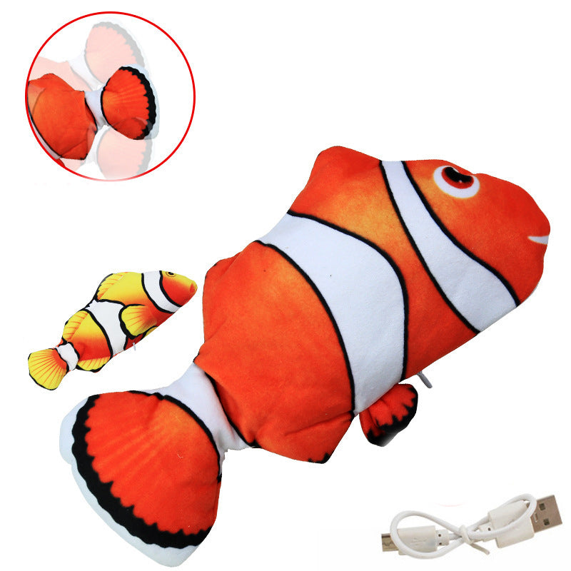 猫用おもちゃシミュレーション魚