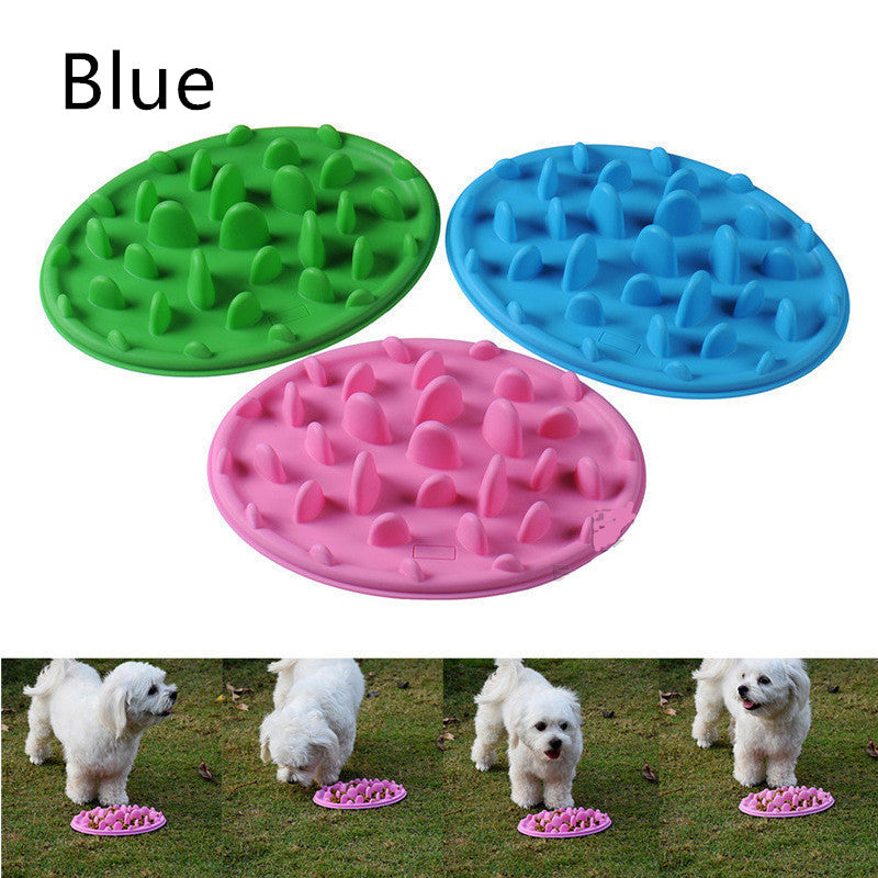 犬用早食い防止シリコン製ペットボウル