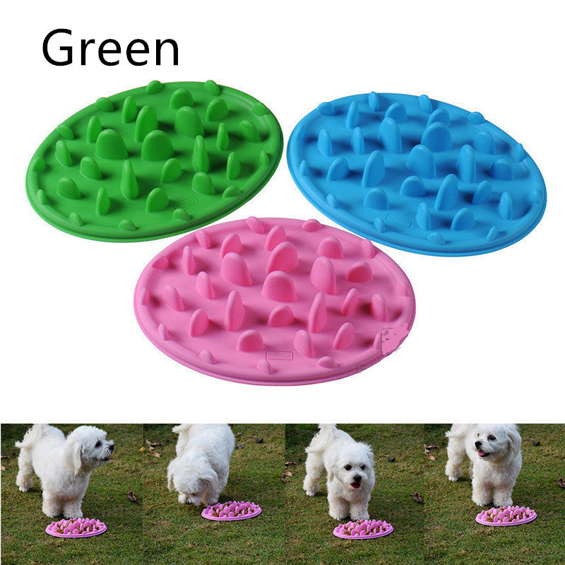 犬用早食い防止シリコン製ペットボウル