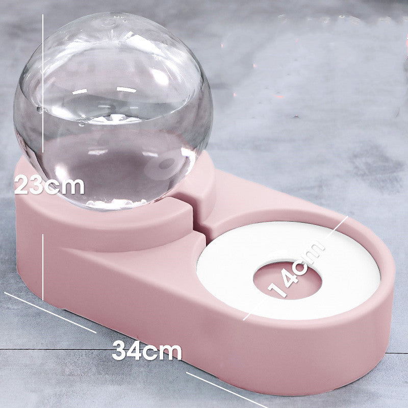 新製品 バブルボール ペット用給水器 犬猫兼用 自動給餌器 1.8L 子猫用 飲水ボウル 給餌コンテナ
