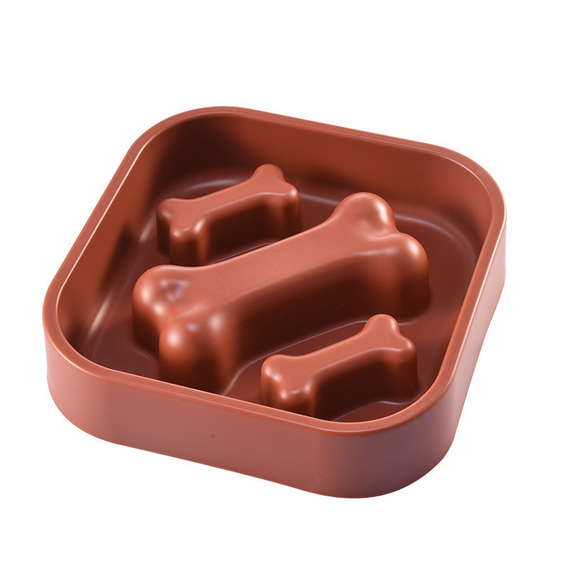 ペット用スローフードボウル 子犬用早食い防止食器