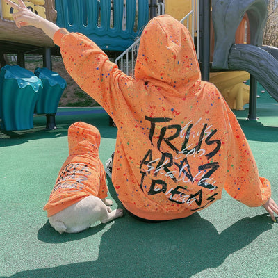 新商品 親子ペアルック ペット服 二足歩行 犬服