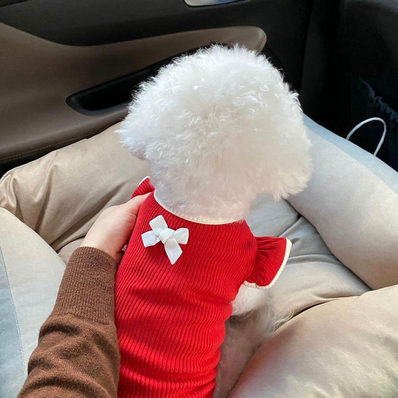 猫 夏服 小型犬 子犬 ペット服 薄手 通気性
