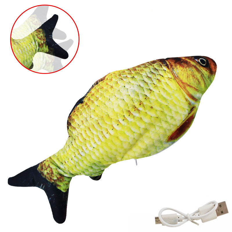 猫用おもちゃシミュレーション魚