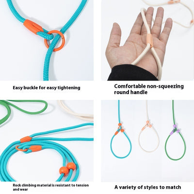 犬用リード 持ち手付き 爆発防止 犬用リード