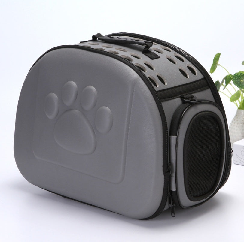 EVA製ペット用おでかけバッグ 猫・小型犬用 通気性・ファッション性・携帯性・折りたたみ可能 旅行に