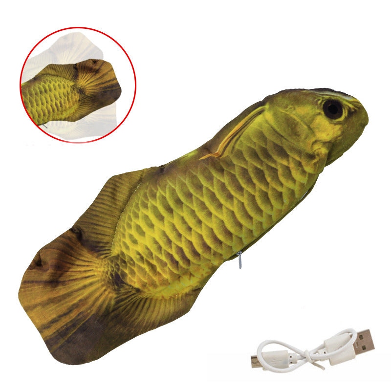 猫用おもちゃシミュレーション魚
