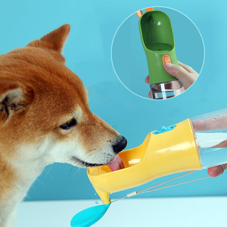 ペット給水ボトル トラベルボトル 猫犬用水飲みボトル