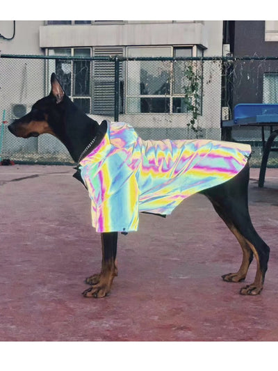 マイクロクリスタル反射犬服