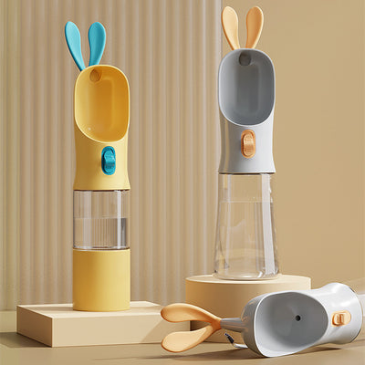 ペット給水ボトル トラベルボトル 猫犬用水飲みボトル