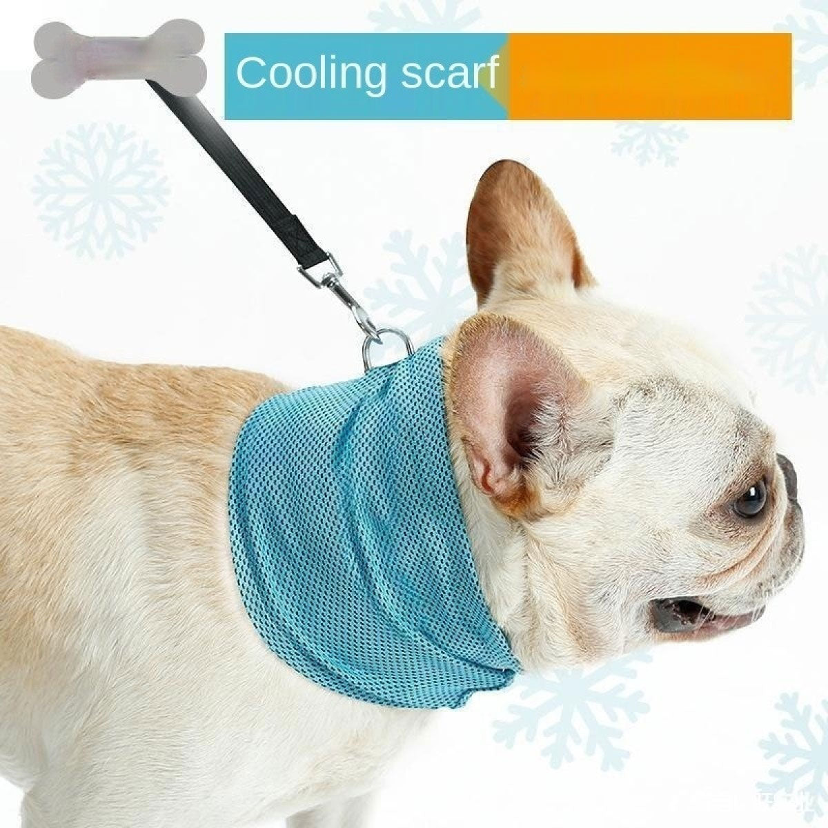 新商品 ひんやり 冷感 ペット用バンダナ 犬用スカーフ 夏用クールタオル ラップ 犬用首輪