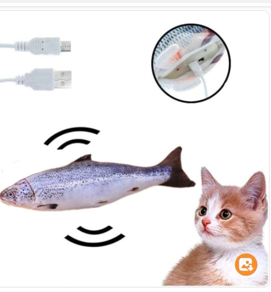 猫用おもちゃシミュレーション魚