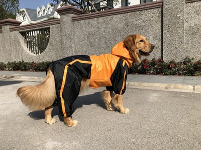 大型犬用ペットレインコート