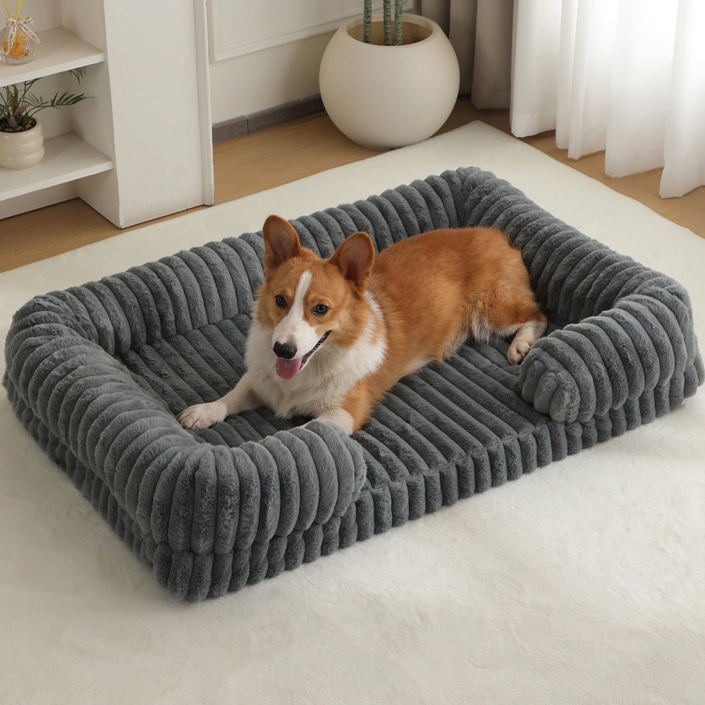 温かい大型犬用ベッド ペットマット 猫用ベッド 犬用ベッド 犬用マット