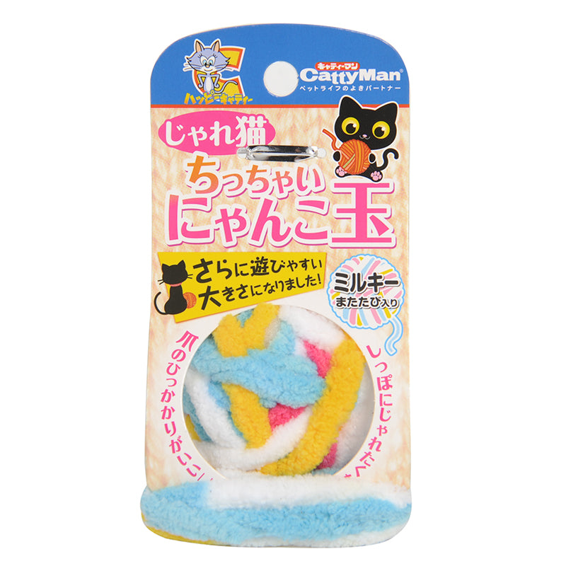 毛糸玉 猫のおもちゃ 面白い猫の棒