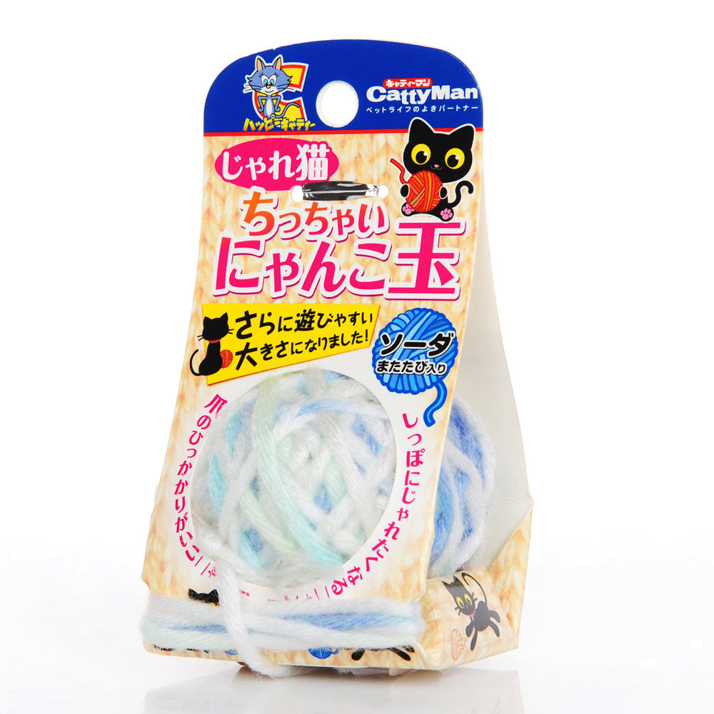 毛糸玉 猫のおもちゃ 面白い猫の棒