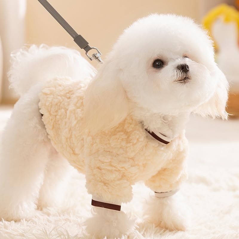 秋 暖かい 犬用パーカー ソフトフリース犬服 ファッション子犬スウェットシャツ 動物柄猫用パーカー ペット用プルオーバー 犬用コスチューム