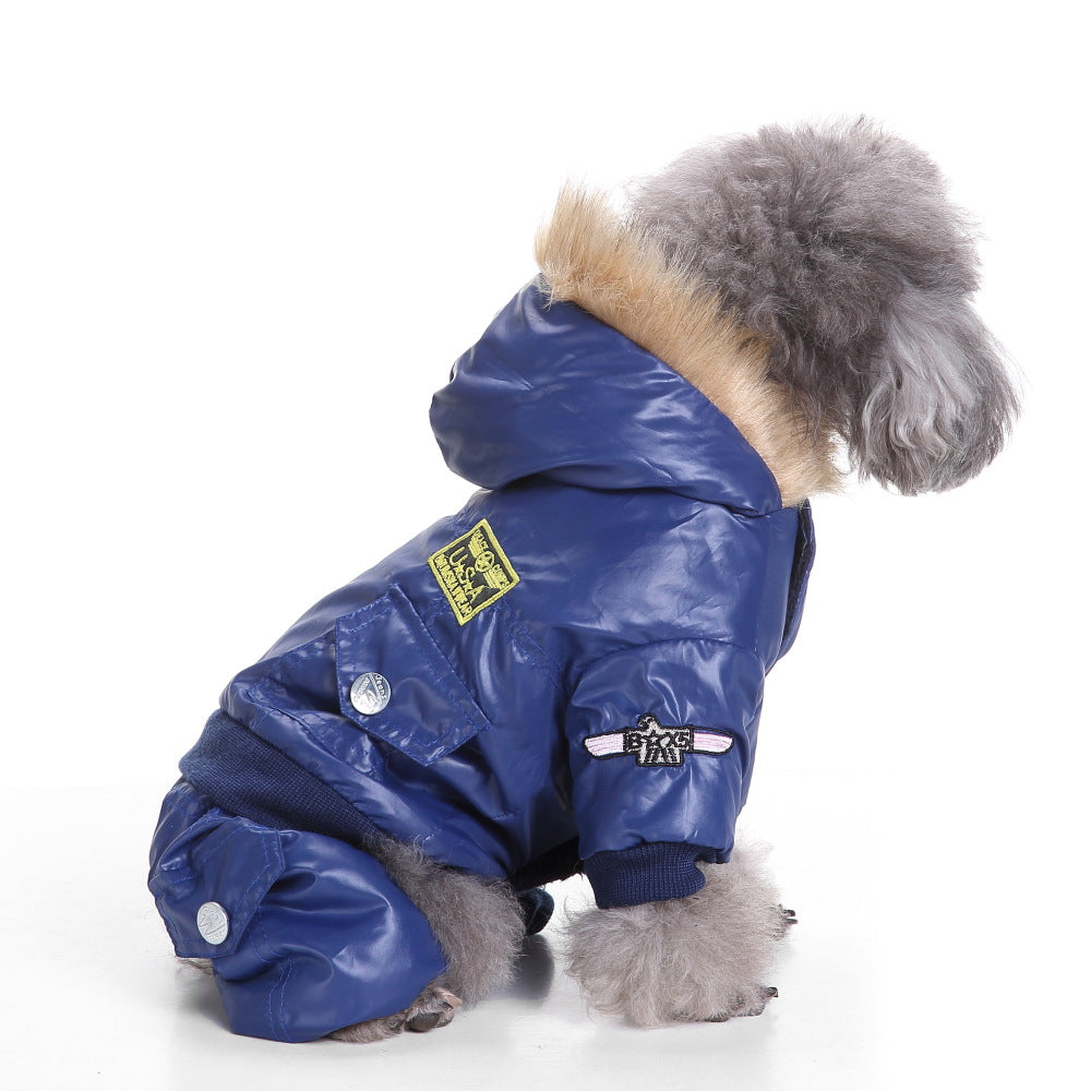 四本足の犬用服