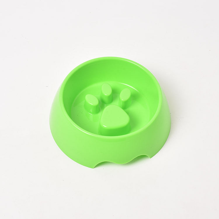 ペット用品 犬用早食い防止皿 スローフードボウル 厚手プラスチック