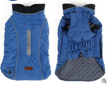 レトロ調あったかペット服