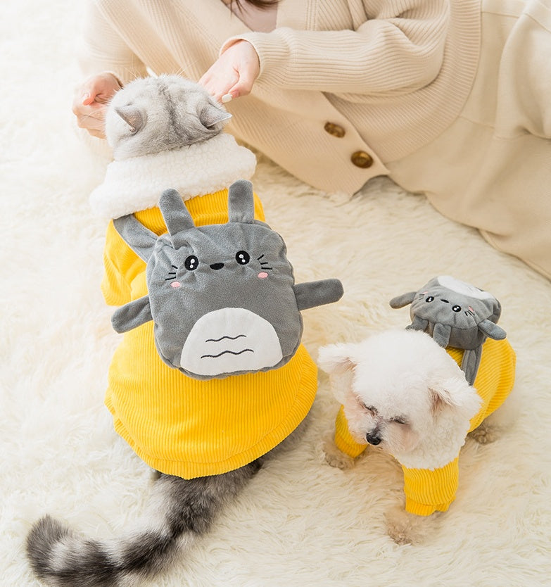 コーデュロイのペット服