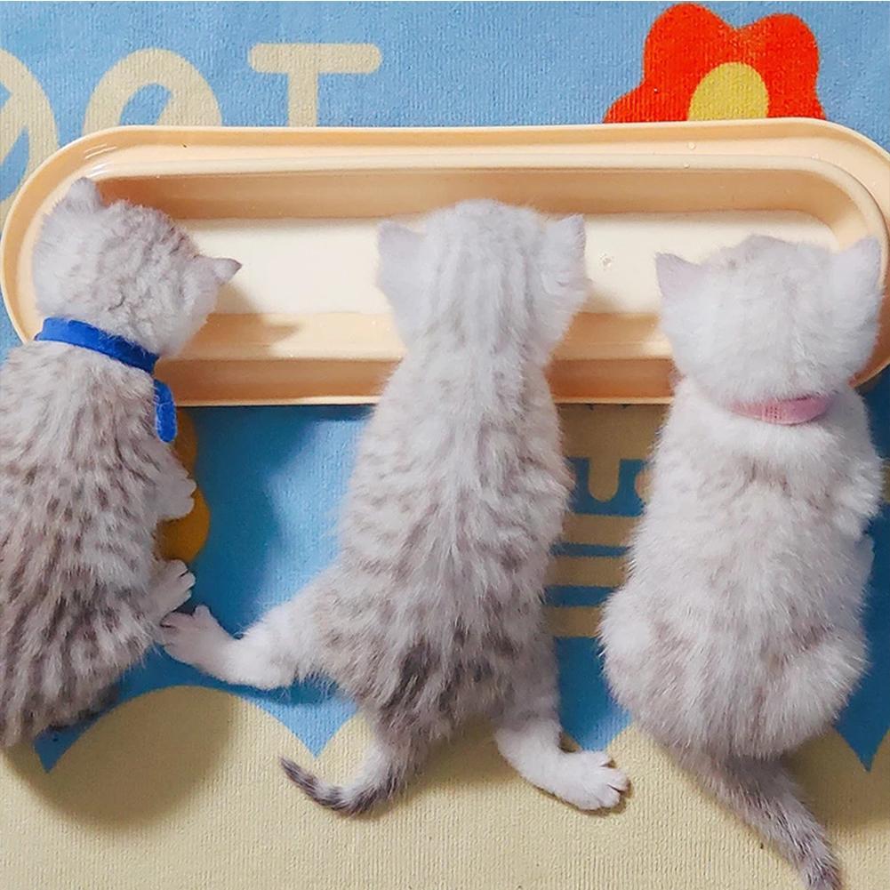 ペットボウル ドッグフード ウォーターフィーダー 漏れ防止 猫犬用フードフィーダー 複数子猫・子犬用ペット用品 ホットセラー