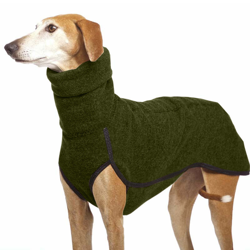 ファッショントレンド 大型犬 子犬 ペット服 ハイカラー 暖かい犬の服