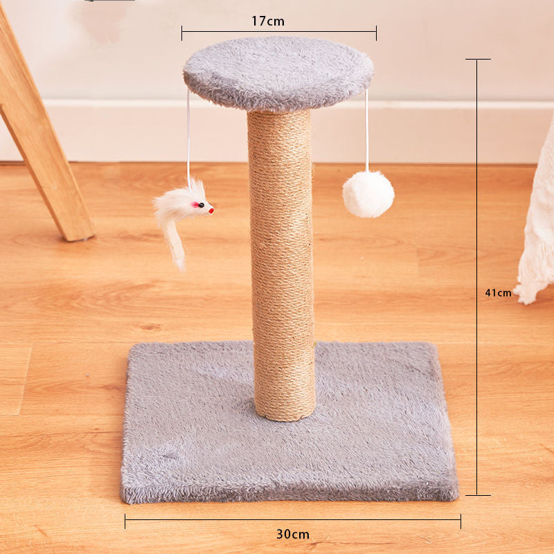 猫の爪とぎ 麻 縦型 丈夫 フケ防止 引っかき傷防止 おもちゃ 猫用品