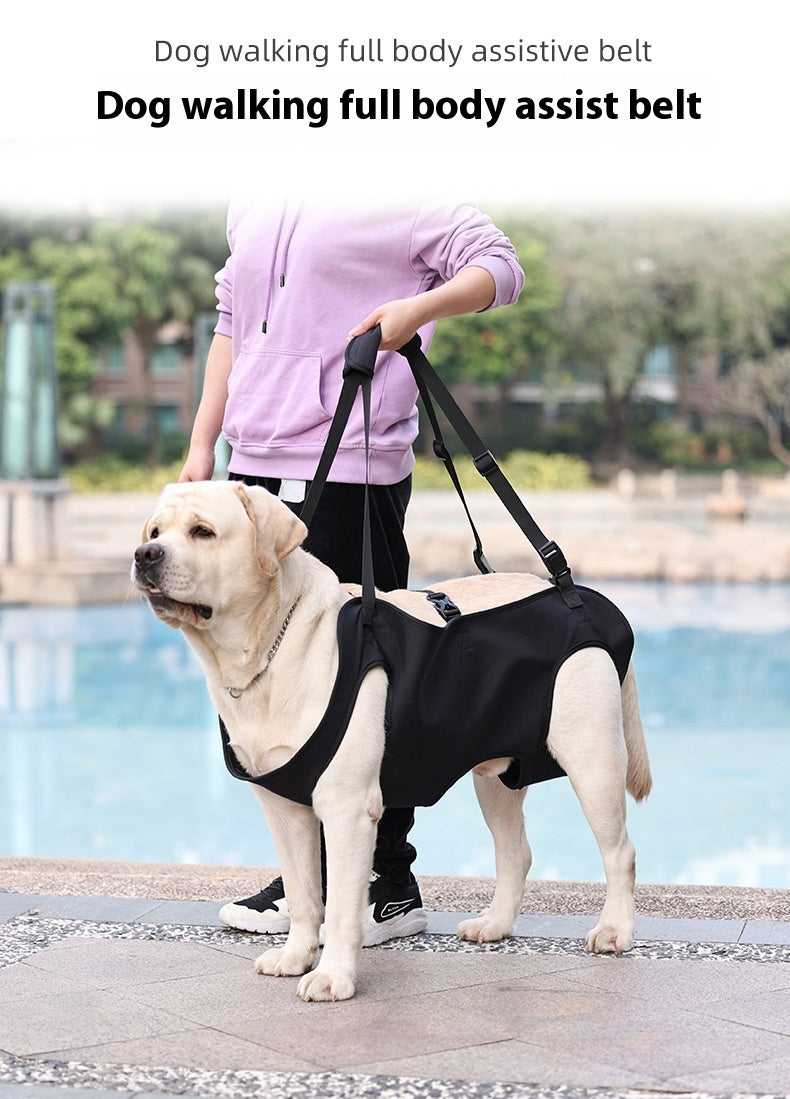 オックスフォード布製 犬用負傷時歩行補助ハーネス