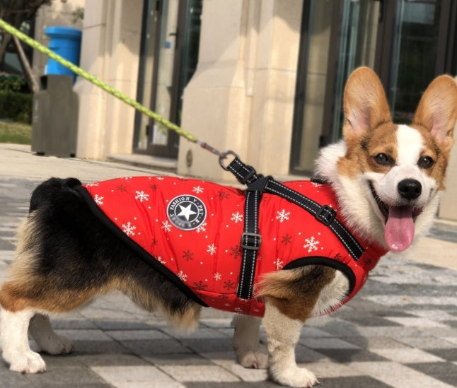 小型犬用ペット服 冬用暖かドッグパーカーコートジャケット チワワ パグ服 子犬 猫用衣類
